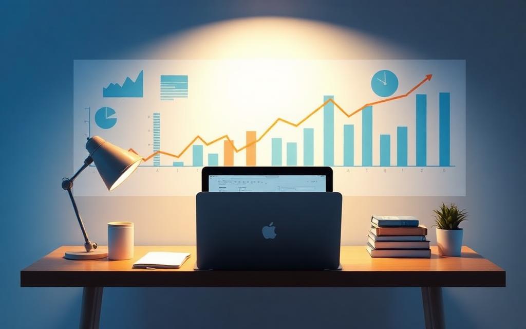 Ilustração do conteúdo: Quatro indicadores financeiros que todo pequeno negócio deveria acompanhar